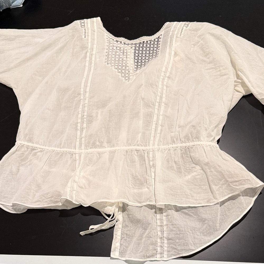 THE GREAT. White Blouse - Picture 3 of 3